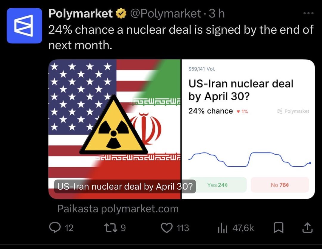 Iran now confirms there has been outreach between the United States and Iran and that Iran is “willing to listen” to proposals.